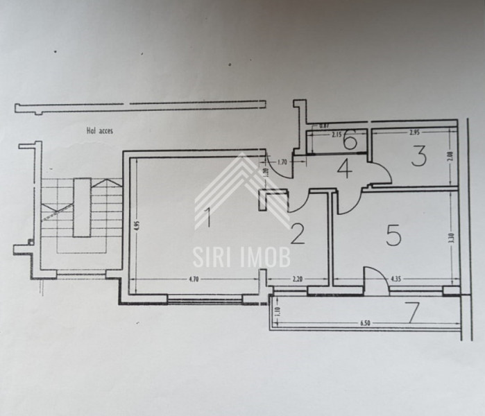 Apartament spatios cu 2 camere in zona Vivo mall