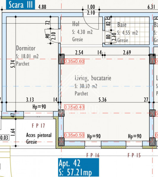 Apartament cu 2 camere in complex rezidential nou, Someseni