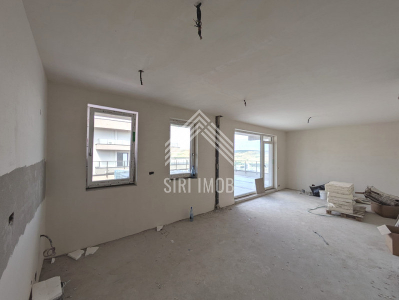 Apartament cu 3 camere, balcon si terasa in ansamblu rezidential nou, zona Vivo