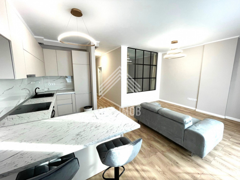 Apartament modern cu 2 camere si balcon, ansamblu rezidential nou, cartier Iris