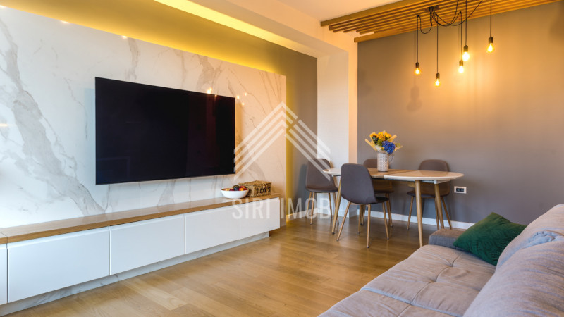 Apartament superfinisat 3 camere,cart.Gheorgheni,str.Soporului,parcare subterana