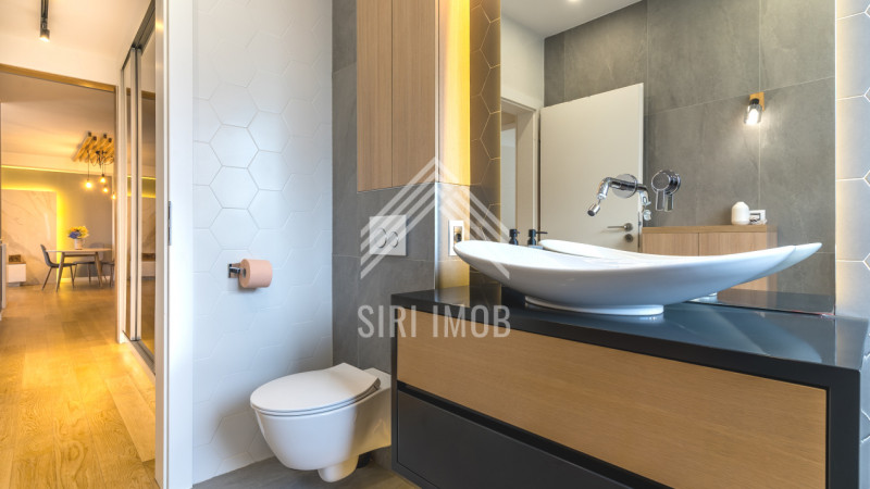 Apartament superfinisat 3 camere,cart.Gheorgheni,str.Soporului,parcare subterana
