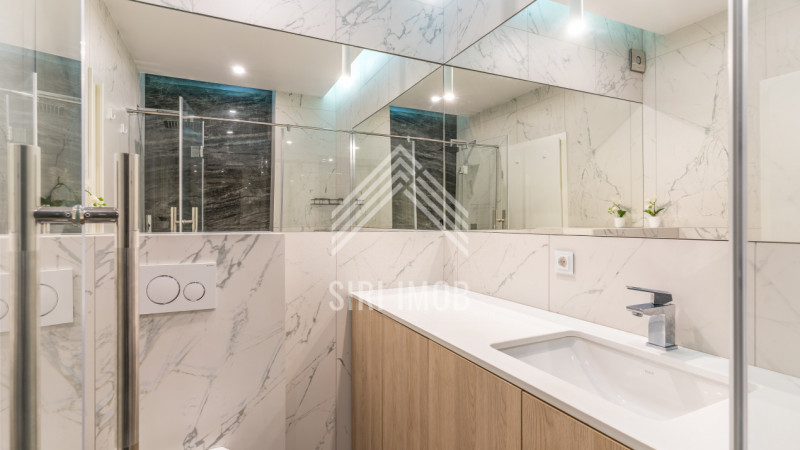 Apartament modern 3 camere, complex Vivido, 2 bai, balcon,parcare subterana,boxa