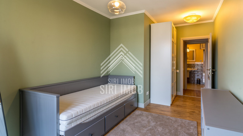 Apartament semicentral ultrafinisat cu 3 camere, 2 balcoane si parcare subterana