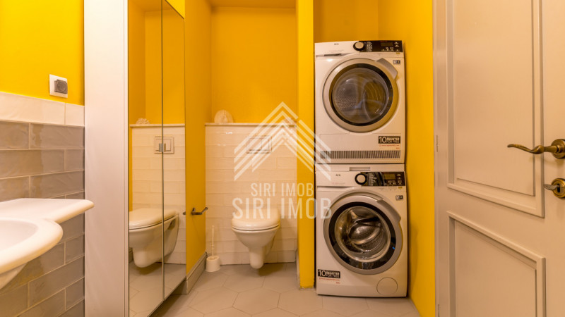 Apartament semicentral ultrafinisat cu 3 camere, 2 balcoane si parcare subterana
