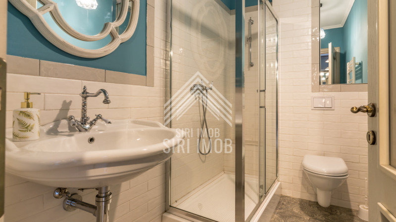 Apartament semicentral ultrafinisat cu 3 camere, 2 balcoane si parcare subterana