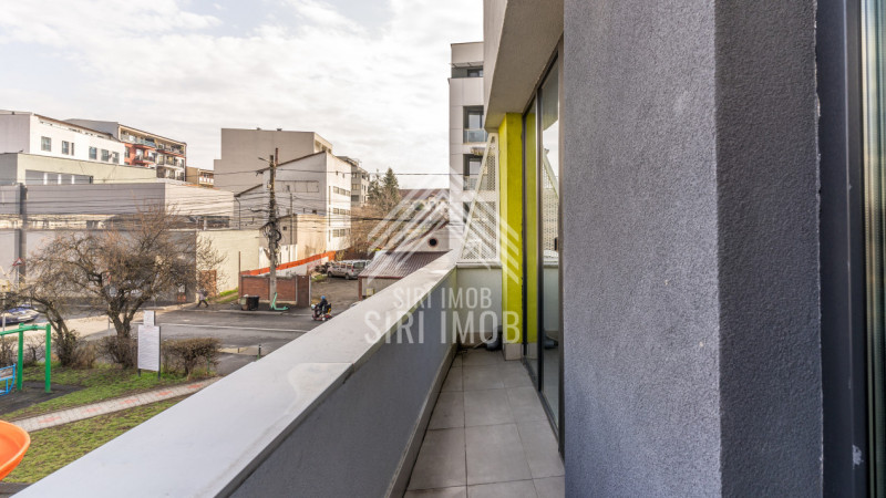  Apartament semicentral modern, 3 camere, 2 balcoane si parcare subterana