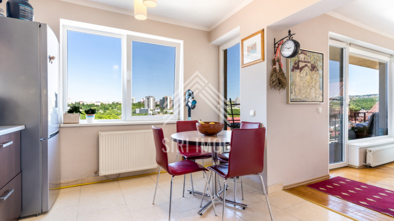 Apartament 3 camere,cart.Manastur,str.Dimitrie Gusti, 2 bai,garaj,parcare,terasa