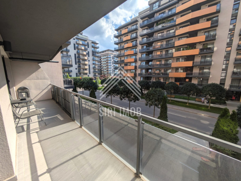 Apartament deosebit cu 2 camere,balcon generos, parcare subterana in Grand Park