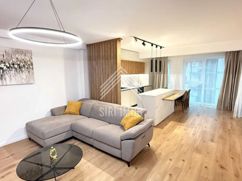 Apartament elegant cu 2 camere, pacare subterana si 2 balcoane in Gheorgheni