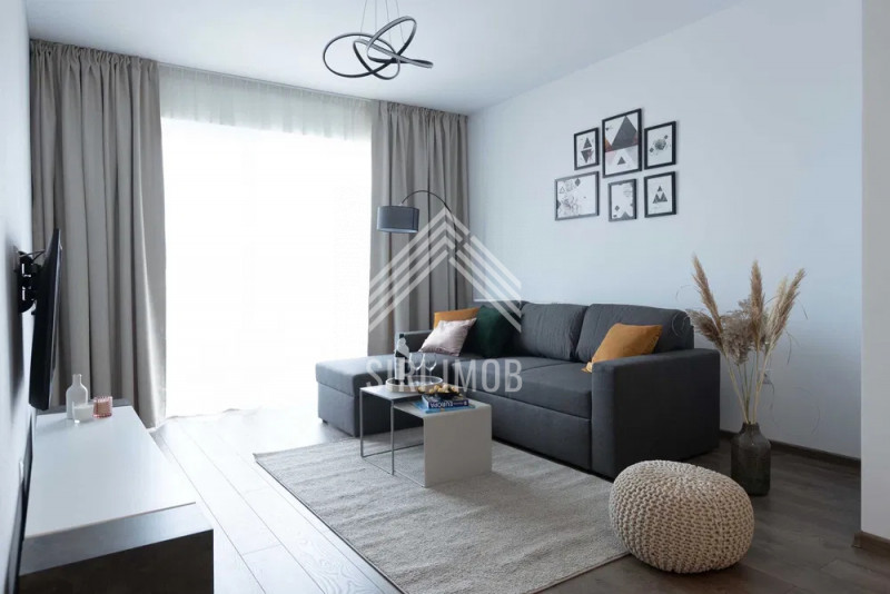  Apartament elegant cu 2 camere,balcon generos si parcare in Grand Park