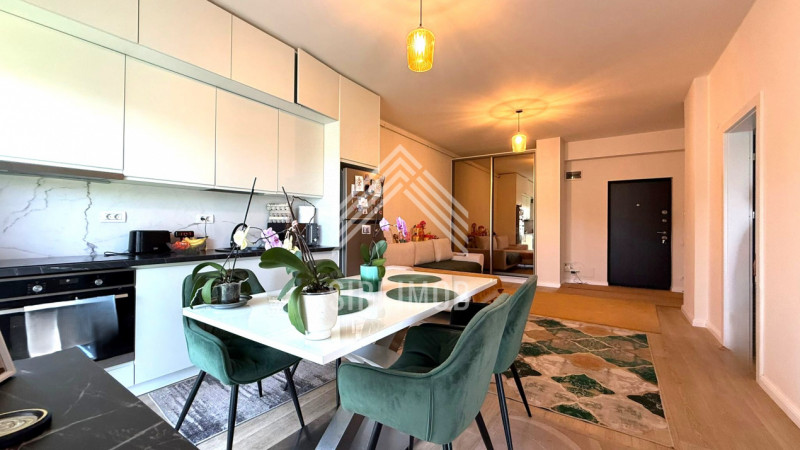 Apartament 2 camere,cart.Buna-Ziua,gradina,incalzire pardoseala, mobilat-utilat