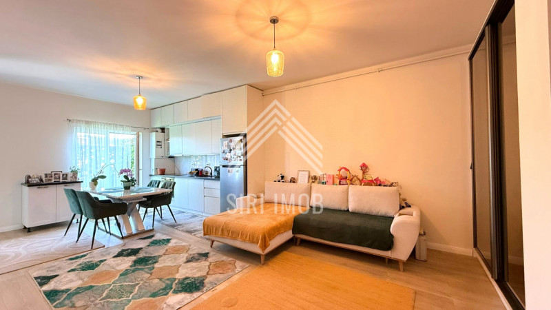 Apartament 2 camere,cart.Buna-Ziua,gradina,incalzire pardoseala, mobilat-utilat