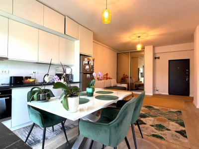 Apartament 2 camere,cart.Buna-Ziua,gradina,incalzire pardoseala, mobilat-utilat