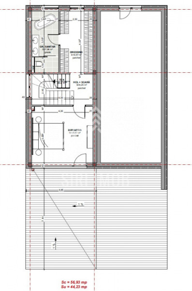 Duplex modern, premium, în zona Voroneț, terasa panoramica