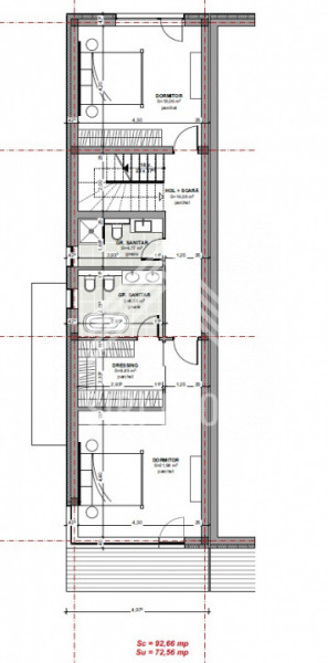 Duplex modern, premium, în zona Voroneț, terasa panoramica