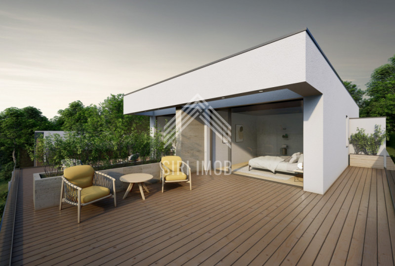 Duplex modern, premium, în zona Voroneț, terasa panoramica