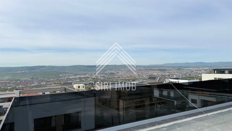 Duplex modern, tehnologie smart, zona Voroneț, terasa panoramica cu view superb