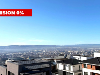 Duplex modern, tehnologie smart, zona Voroneț, terasa panoramica cu view superb