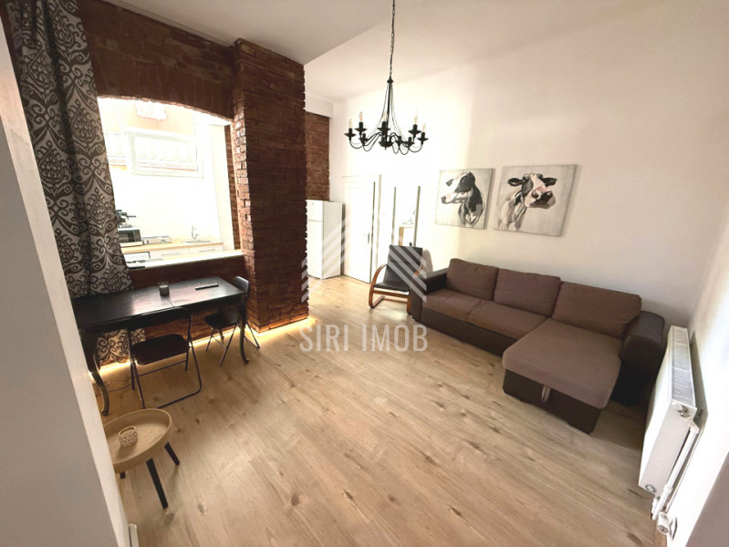 Apartament ultracentral cu 2 camere, curte si parcare, petfriendly