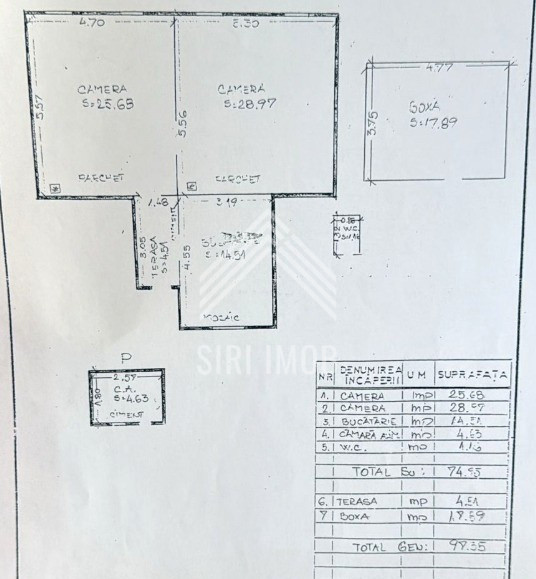 Apartament în centrul orasului,zona SORA,cladire monument–un fragment de istorie