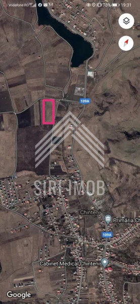 Teren intravilan parcelabil – Chinteni, zona lac