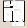 Apartament cu 2 camere și balcon în ansamblu rezidențial nou, zona Vivo