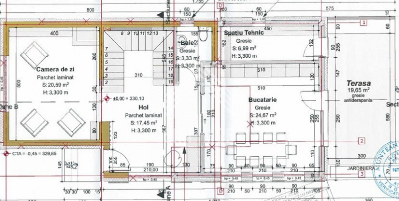 Casa individuala 4 camere, cart.Marasti, zona Farmec ,teren 655mp, gradina 400mp