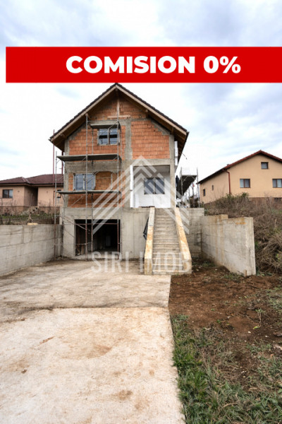 Casa individuala Jucu de Sus, garaj+2parcari, 3 dormitoare, 3 bai, gradina