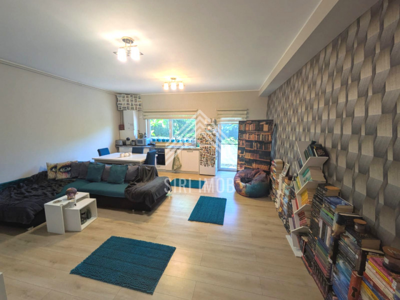 Apartament cu 2 camere, terasa (40mp) si parcare in Buna Ziua