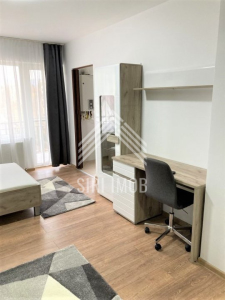 Apartament 1 camera, cart.Plopilor, zona Platinia, centrala proprie, balcon