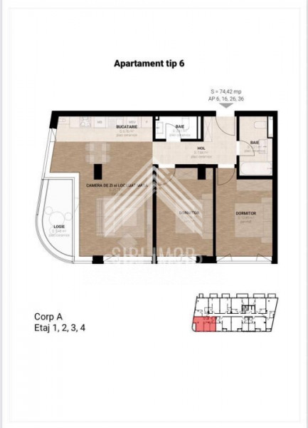 Apartament cu 3 camere in ansamblu rezidential nou, zona Garii