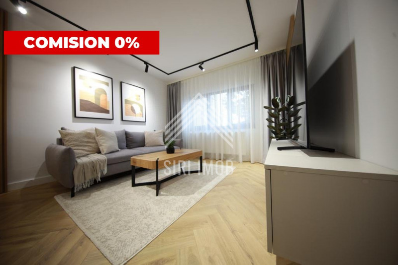 Apartament cu 2 camere decomandat finisat premium   COMISION 0%!