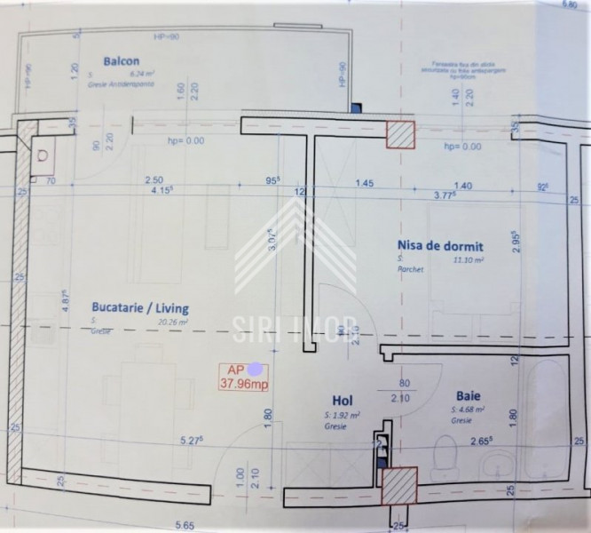 Apartament 2 camere, Floresti, str.Teilor, balcon, parcare, incalzire pardoseala