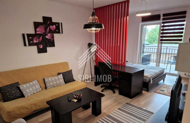 Apartament central cu o camera, balcon si parcare subterana in complex Platinia