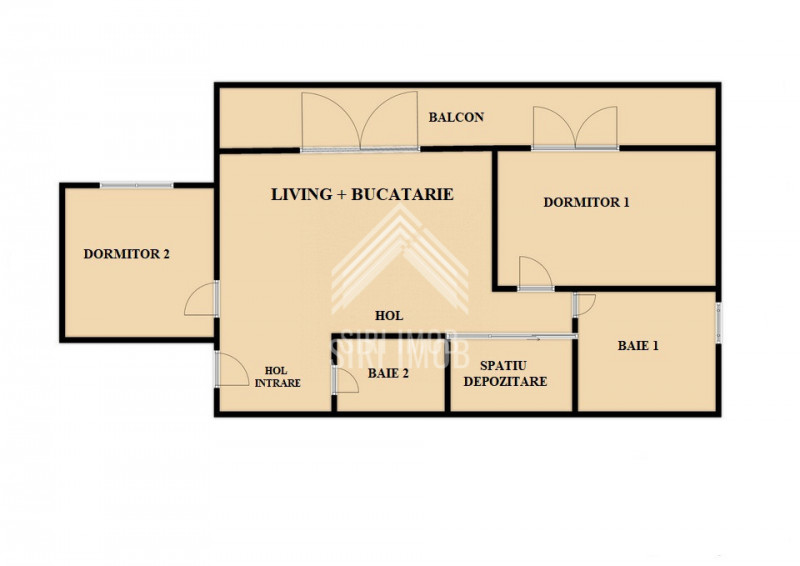 Apartament 3 camere, FLORESTi,str.Teilor 23, 2 bai,balcon mare,parcare subterana