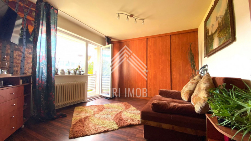 Apartament 3 camere, cart.Manastur, aleea Balea, DECOMANDAT, balcon,baie cu geam