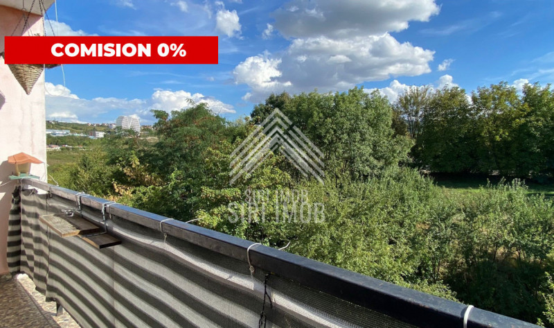 Apartament 3 camere,cart.Manastur,aleea Balea, balcon,baie cu geam  