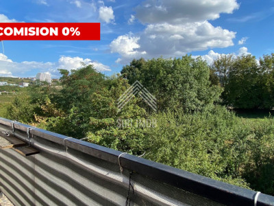 Apartament 3 camere,cart.Manastur,aleea Balea, balcon,baie cu geam  