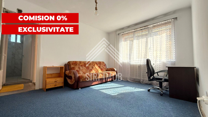 Apartament 2 camere, zona Garii, str.Burebista, baie cu geam, parcare