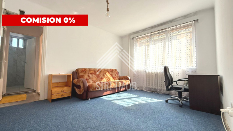Apartament 2 camere, zona Garii, str.Burebista, baie cu geam, parcare