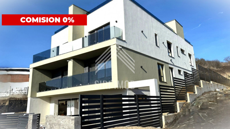 Casa tip duplex, zona VORONET, view spre oras, rooftop, garaj, 3 bai, 2 balcoane